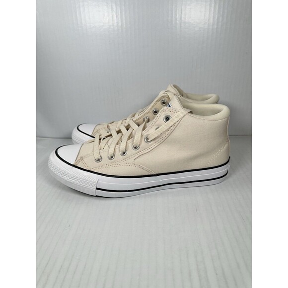 Size 9 Mens Converse Chuck Taylor All Star Malden Street Mid Ivory Shoe A09458F - Picture 4 of 9